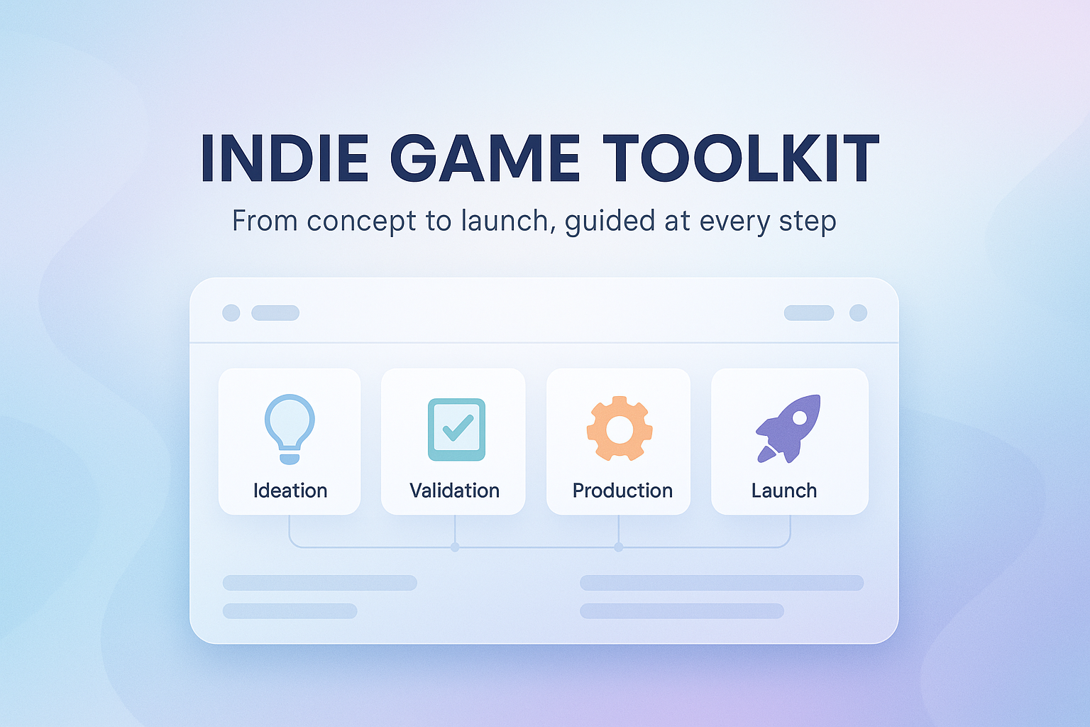 Indie Game Toolkit Interface
